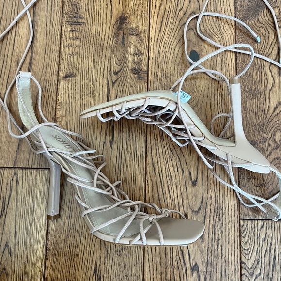 SCHUTZ Heyde Lace Up Heels - Picture 4 of 5